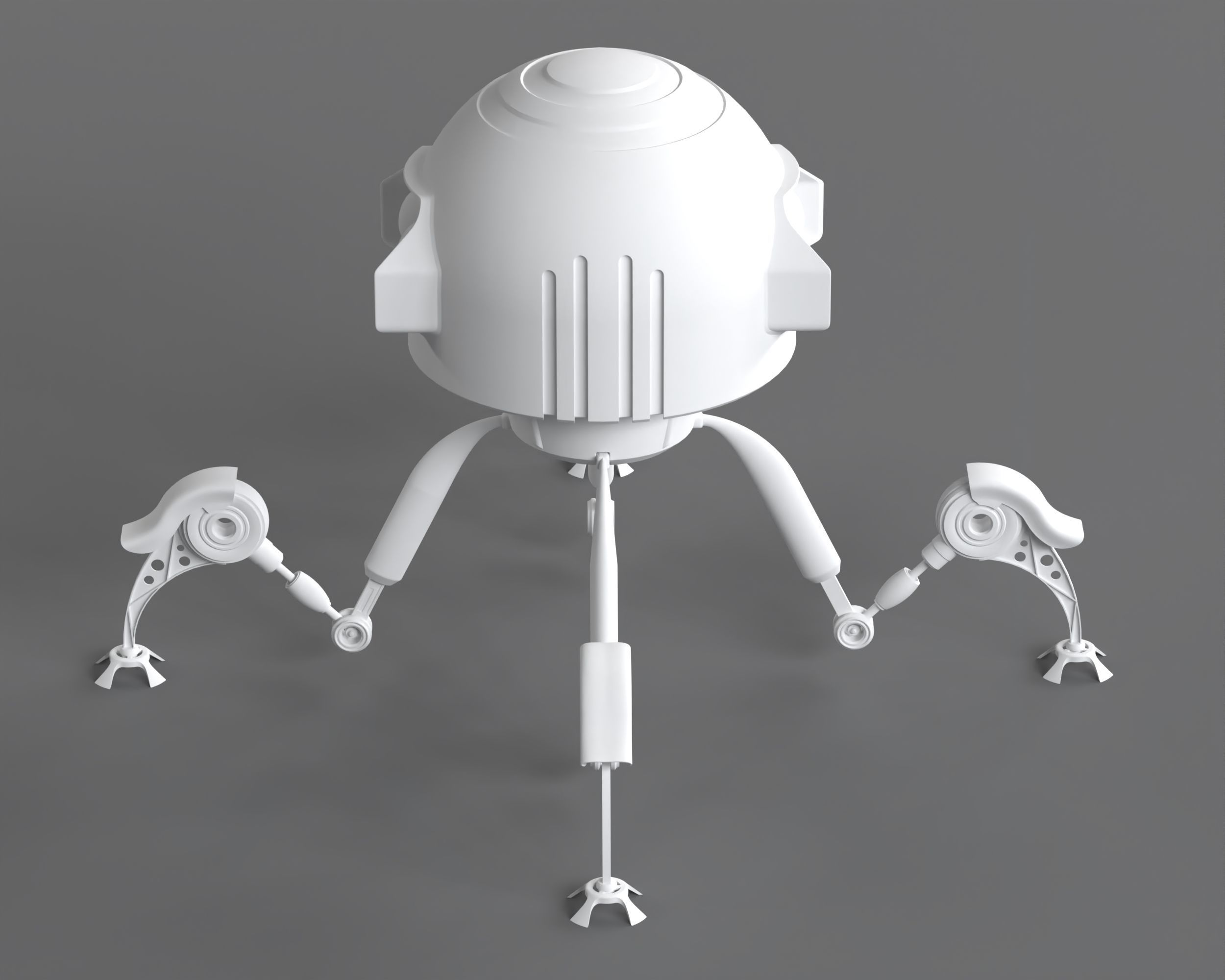Sci Fi Robot 3D model_13