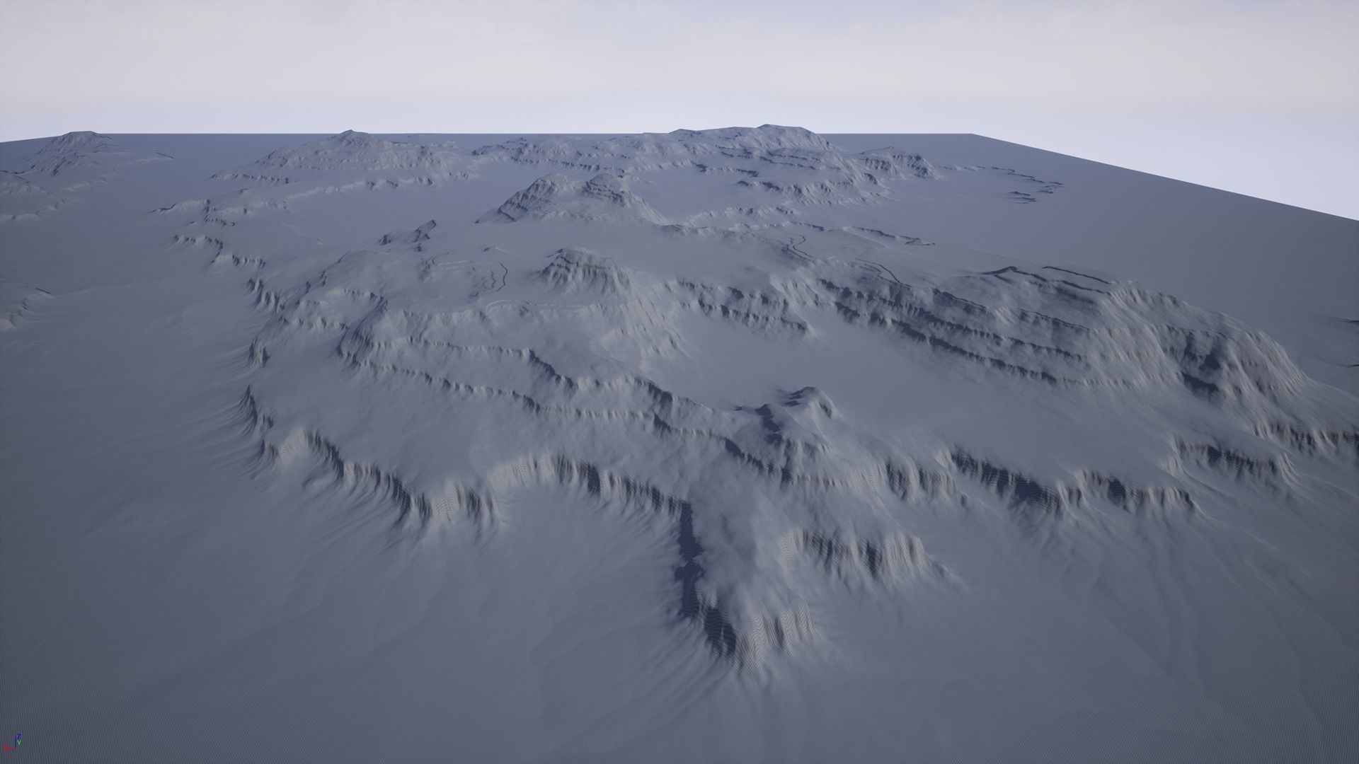 165 PNG Heightmaps - 8k resolution Low-poly 3D model_4