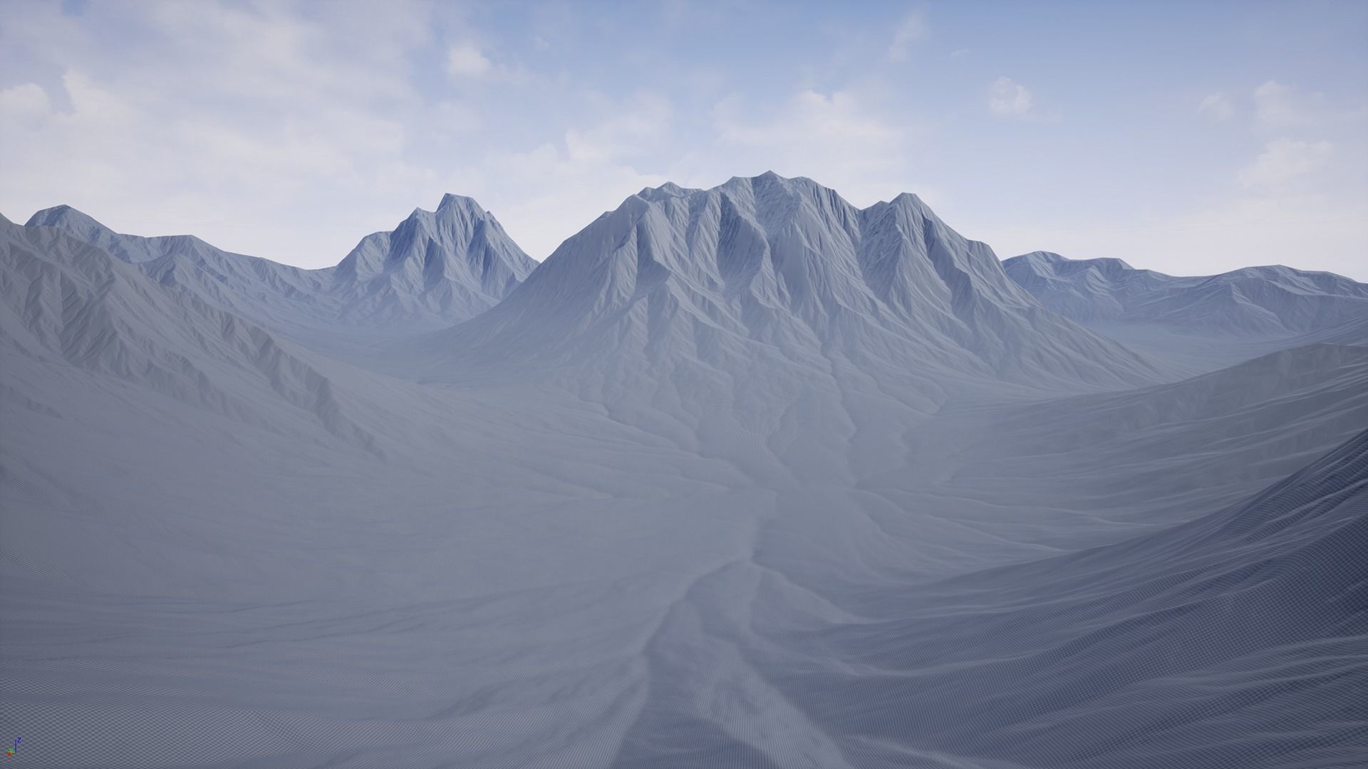 165 PNG Heightmaps - 8k resolution Low-poly 3D model_10