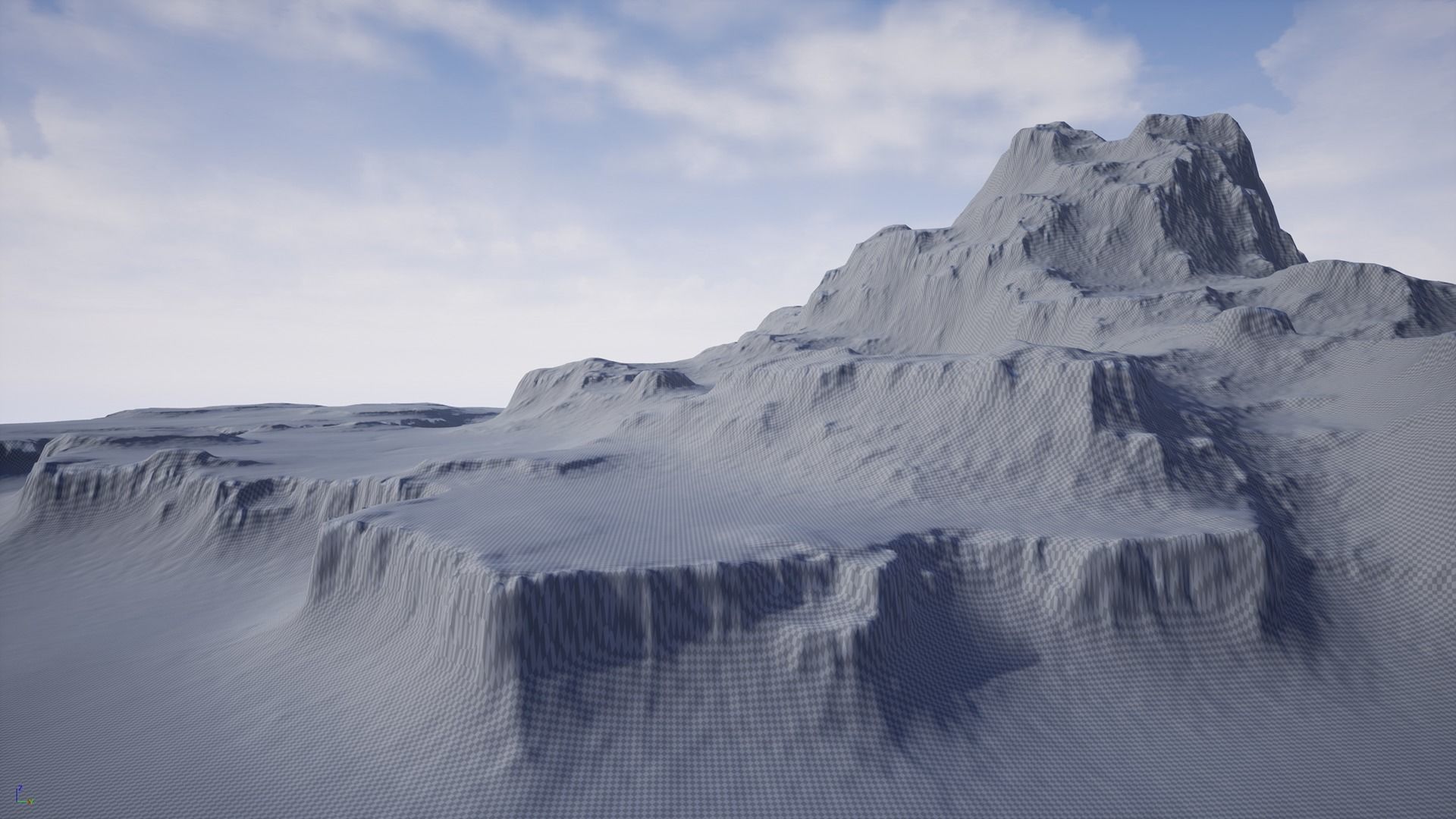 165 PNG Heightmaps - 8k resolution Low-poly 3D model_11