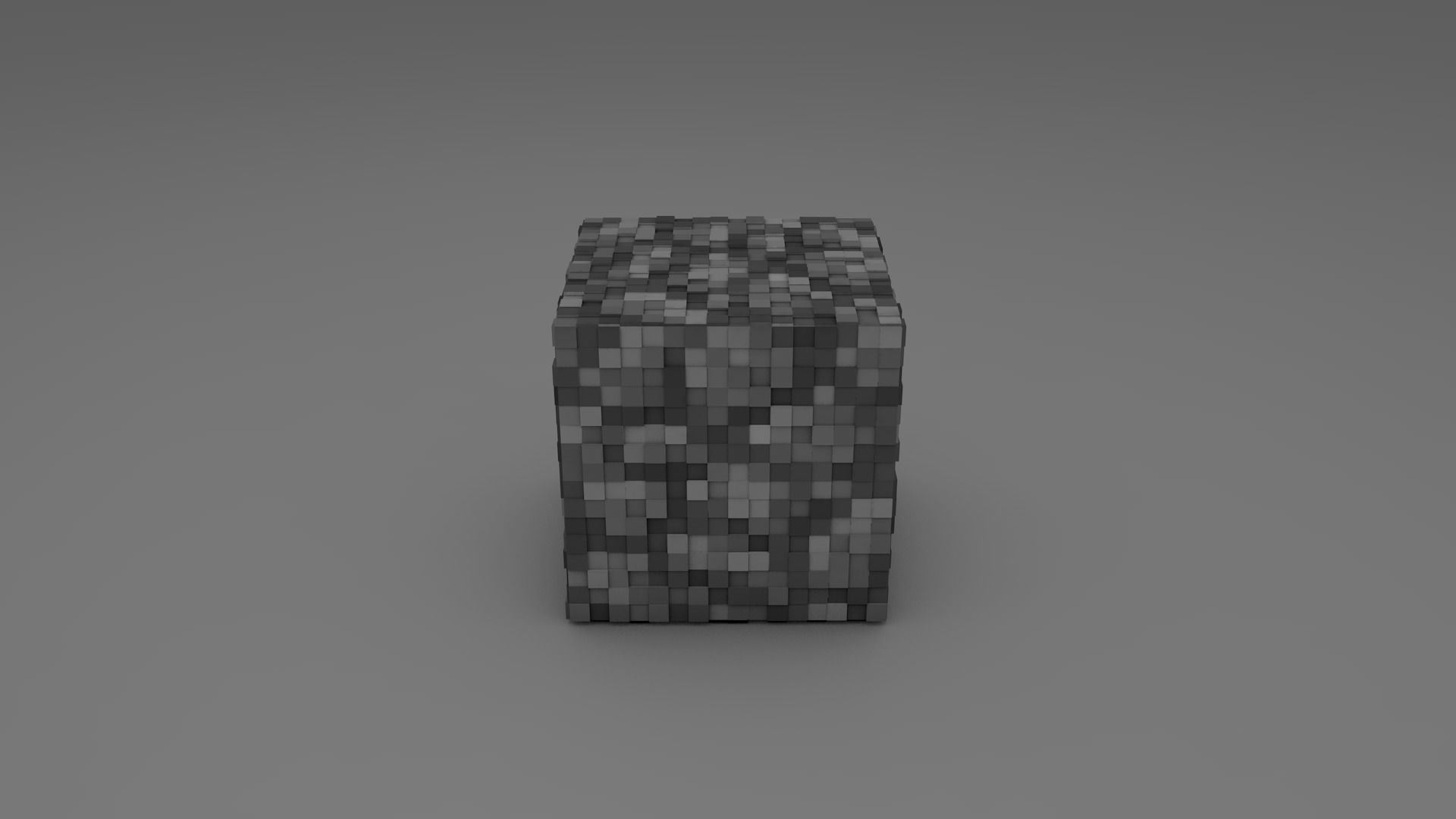 Cobblestone - Minecraft 3D model 3D model_2