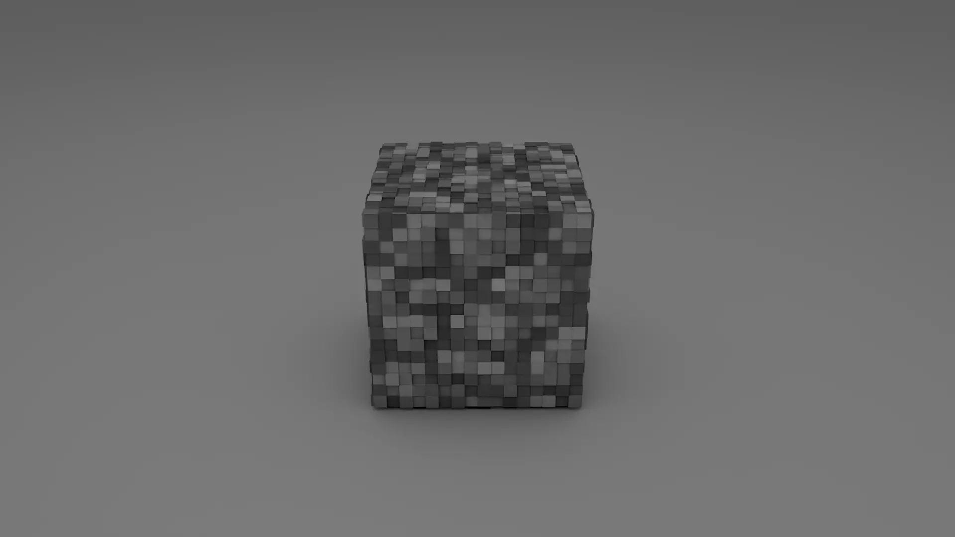 Cobblestone - Minecraft 3D model 3D model_0