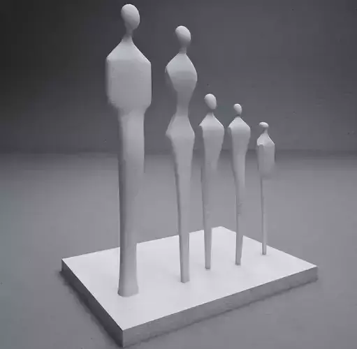 modern Abstract sculpture 07