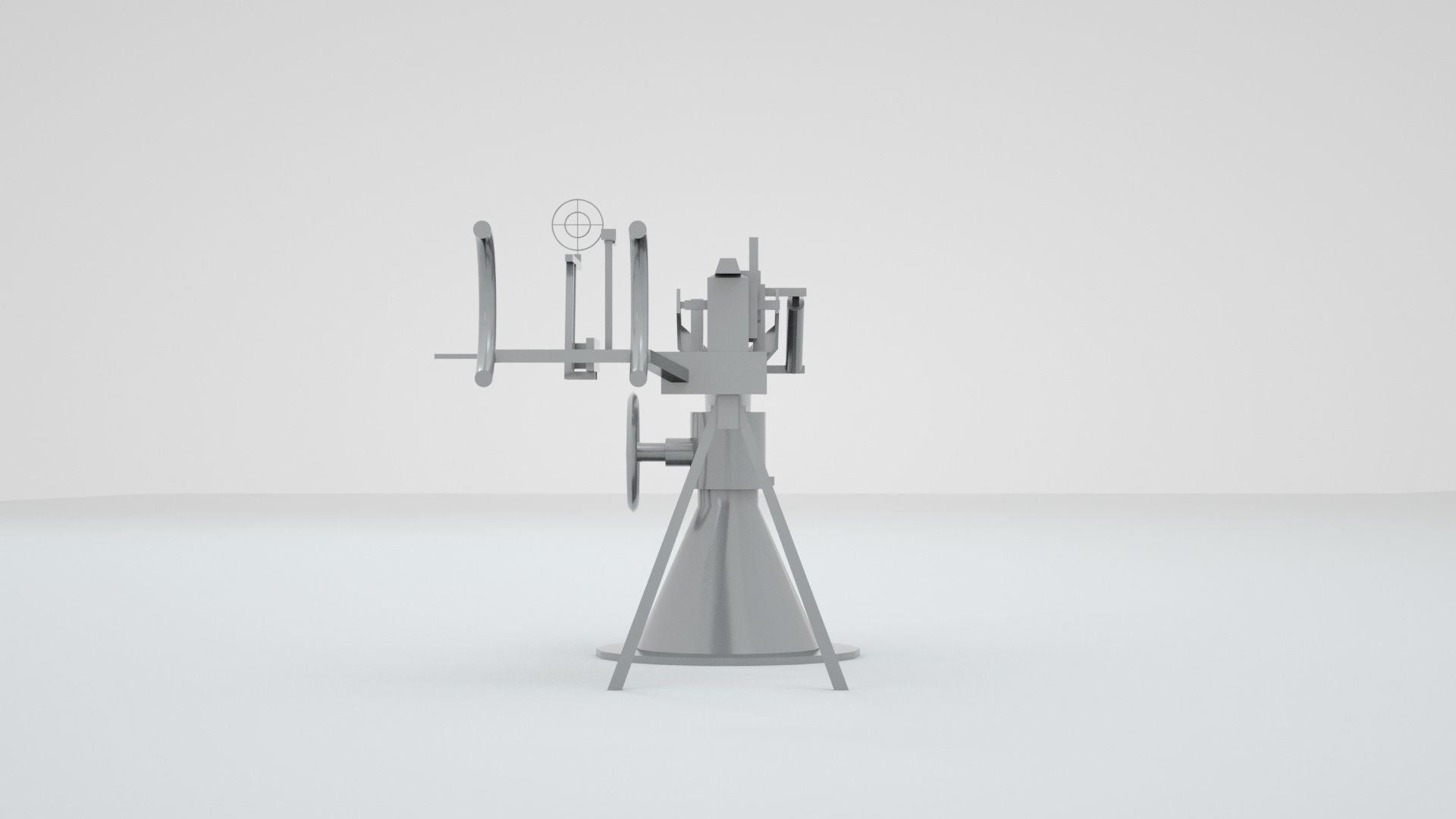 2cm - 20mm Flak 30 38 Flakvierling 38 3D model_3