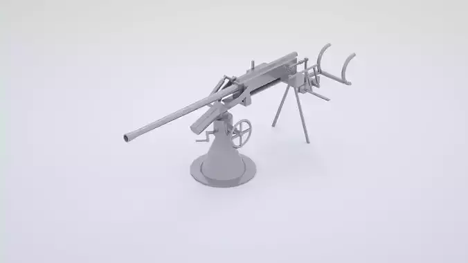 2cm - 20mm Flak 30 38 Flakvierling 38 3D model