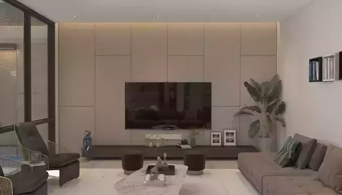 3Dmax Interior Design project