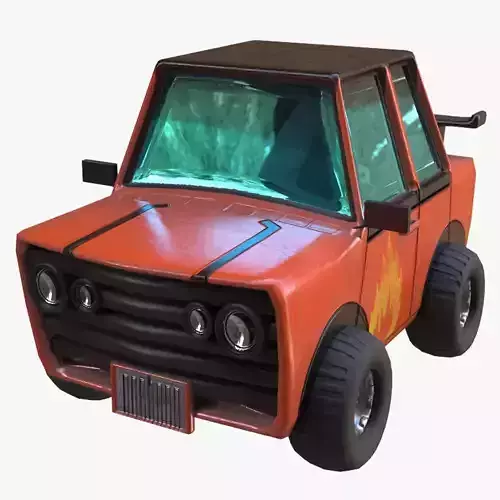 Toy Car 3d Model