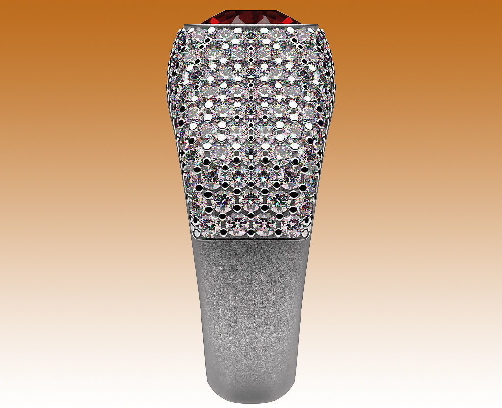 Ring Cocktail 3D print model_6