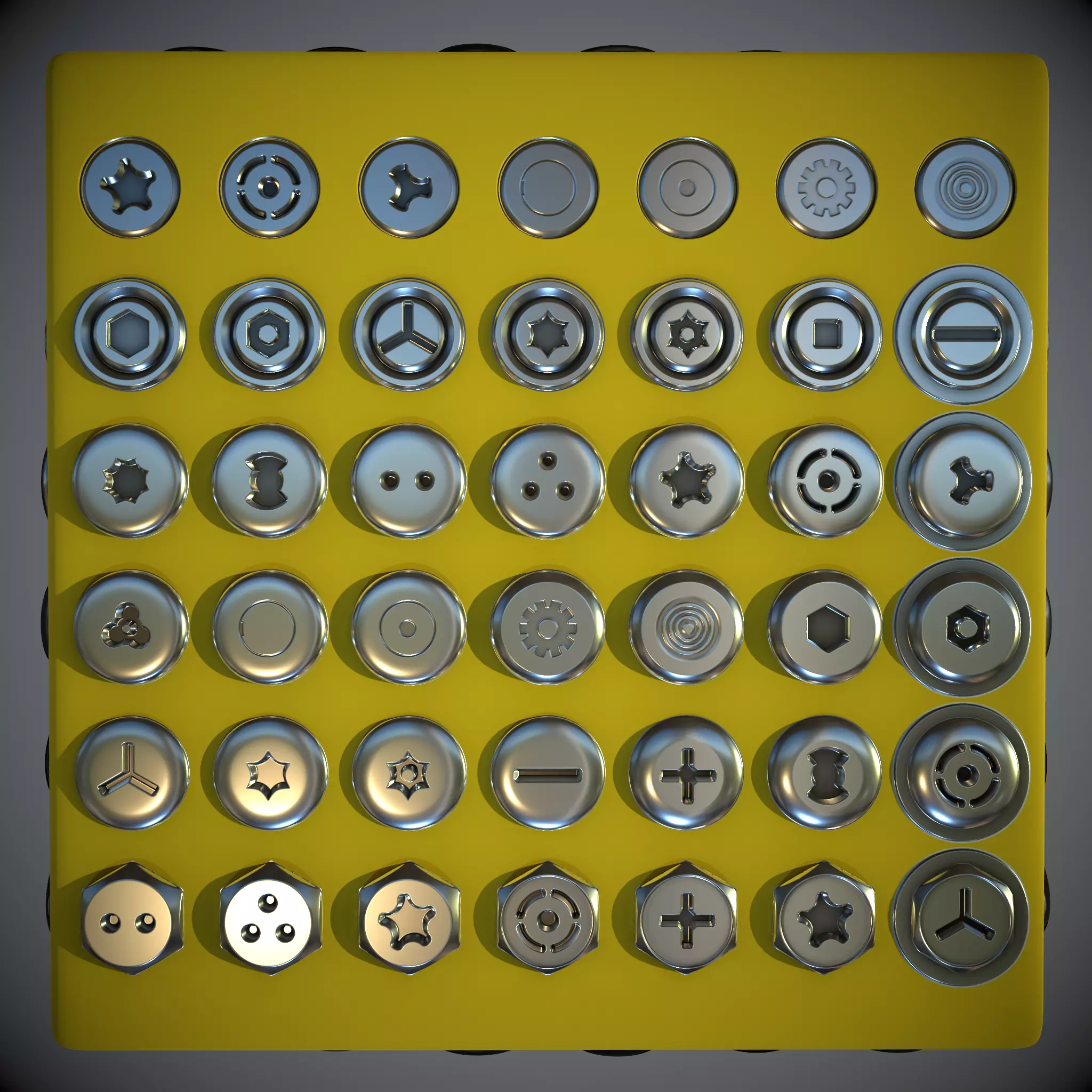 Bolts - Fasteners Generator Substance Texture_0