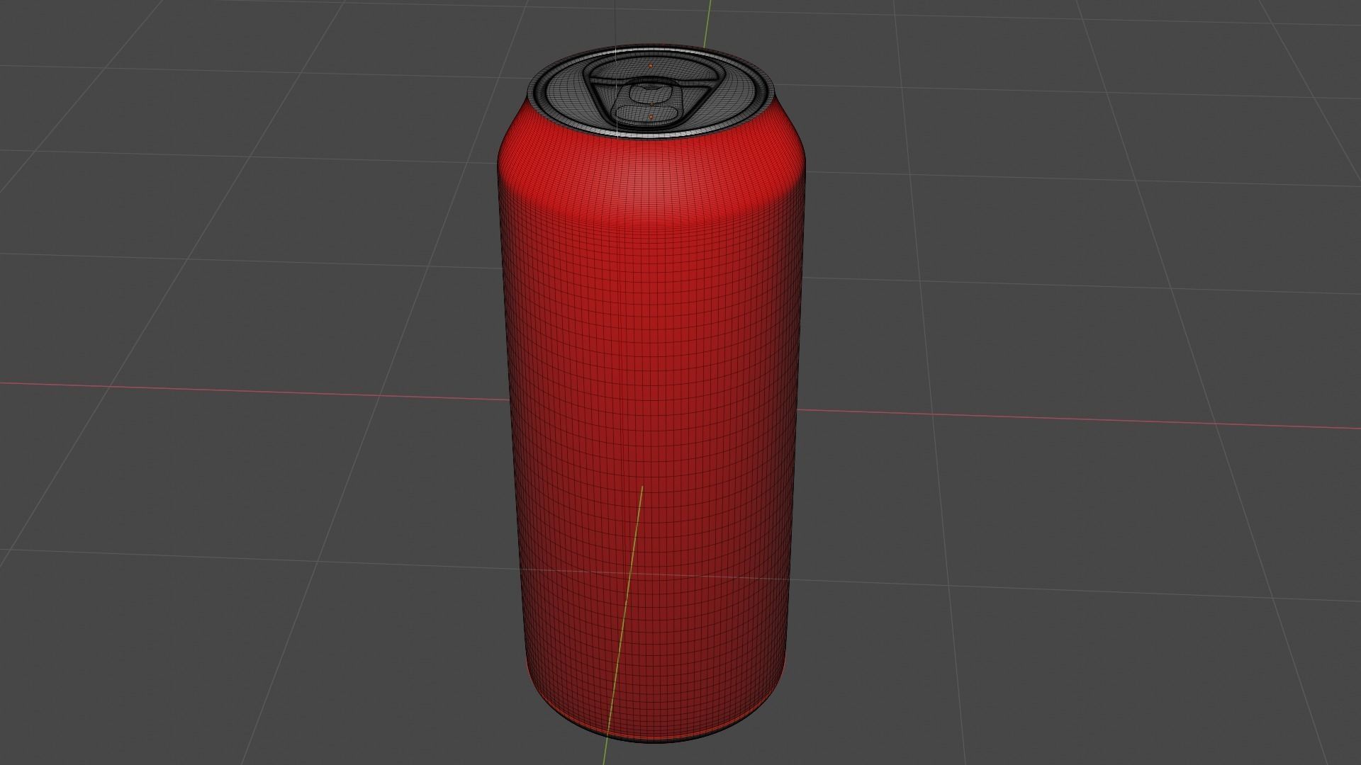 Soda jar 3D model_3