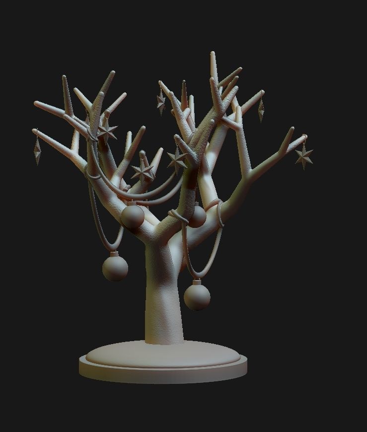 christmas tree 3D print model_8