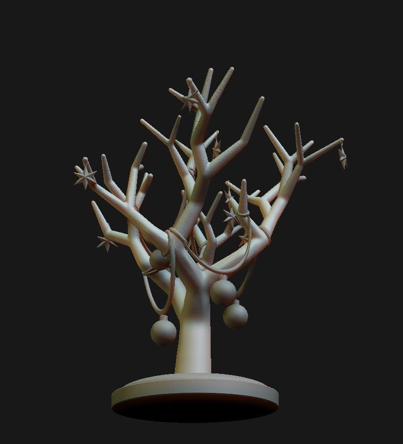 christmas tree 3D print model_6