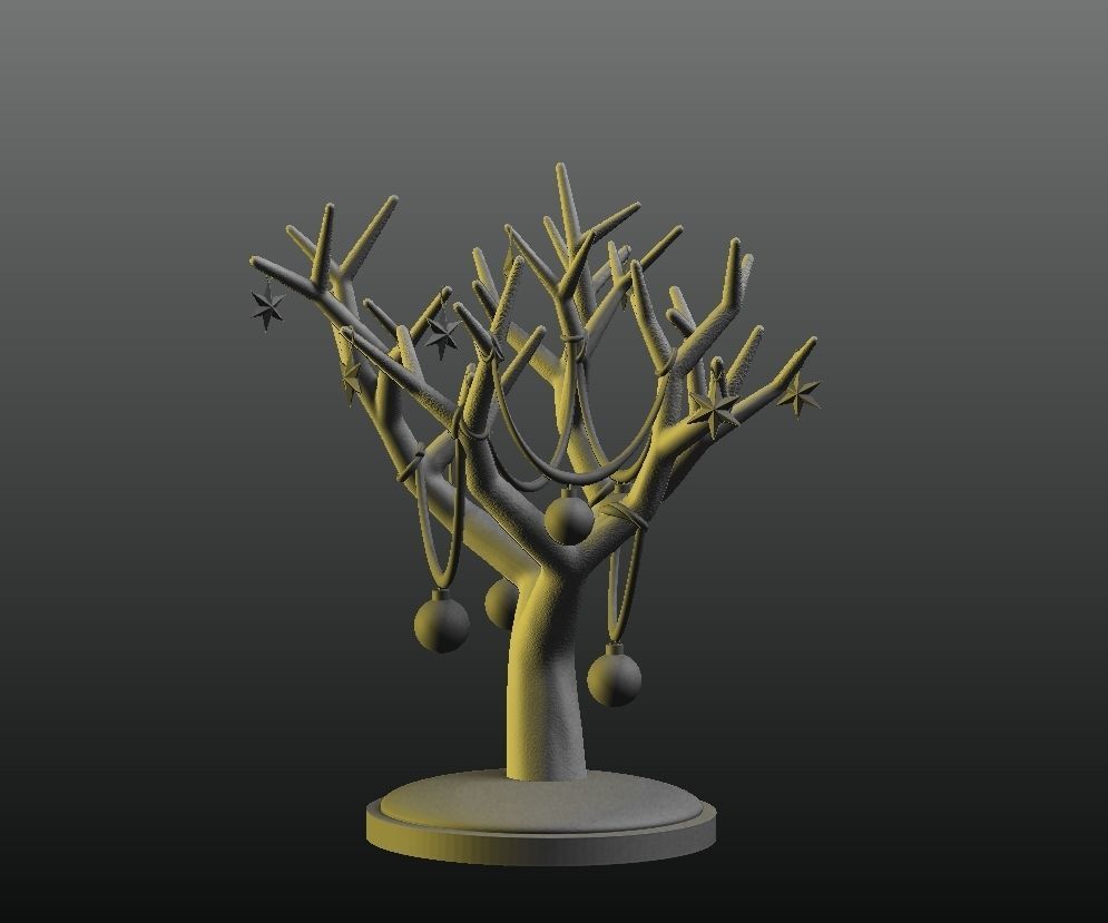 christmas tree 3D print model_3