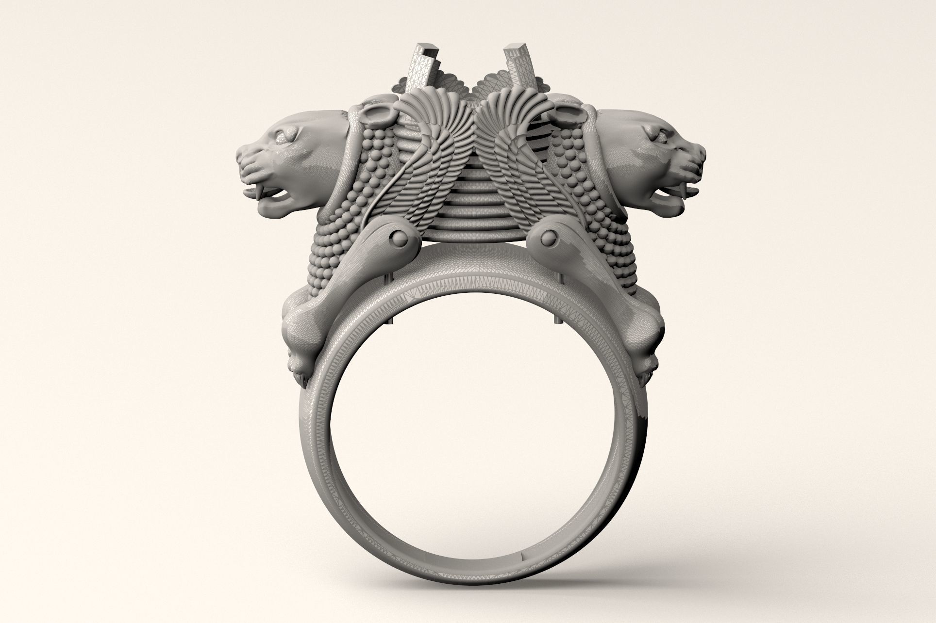 Ring R 53 3D print model_6