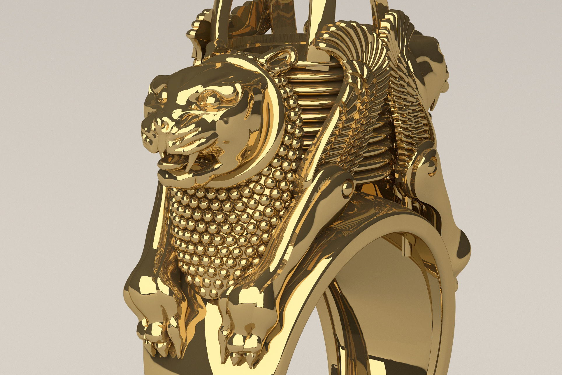 Ring R 53 3D print model_3