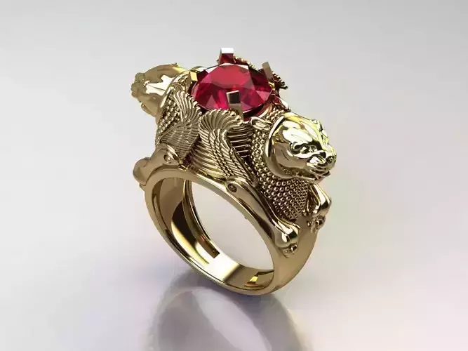 Ring R 53 3D print model