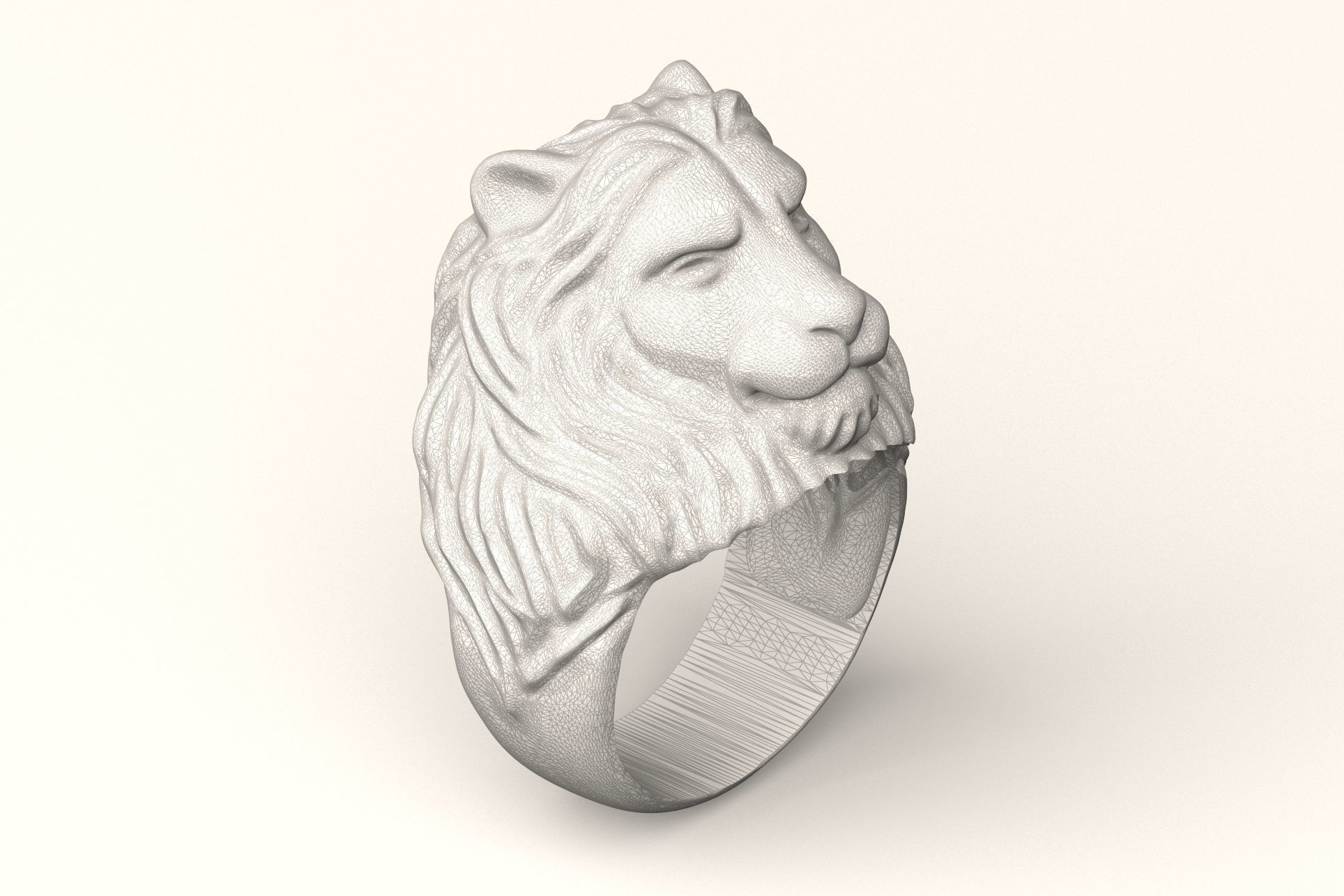 Ring R 54 3D print model_6