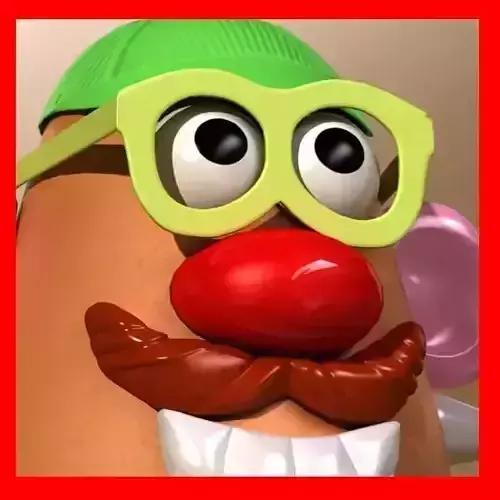 Mister Potato Head Toy 3D model