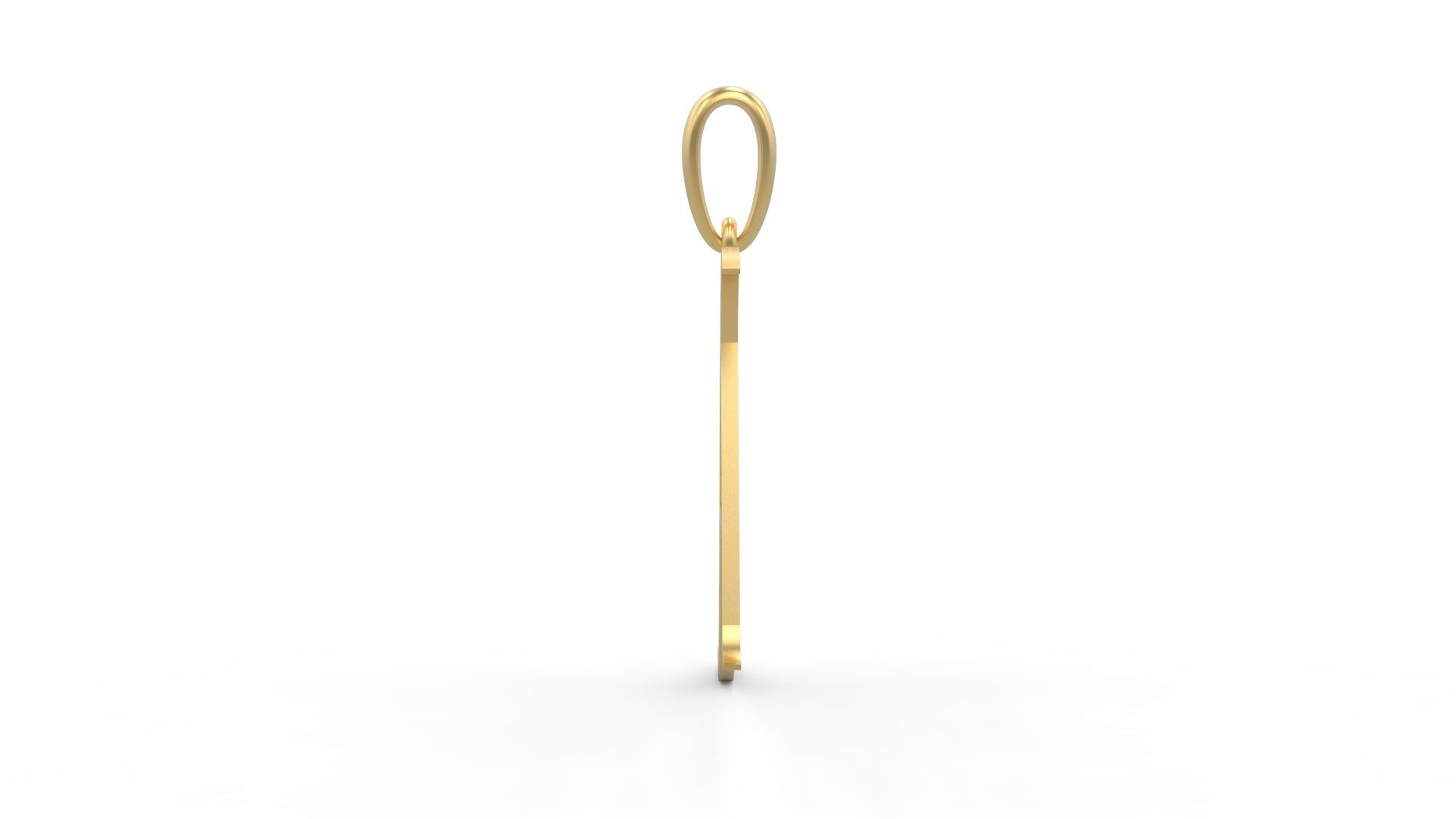 Initial Letters Pendant Cinzel Decorative A 3D print model_2