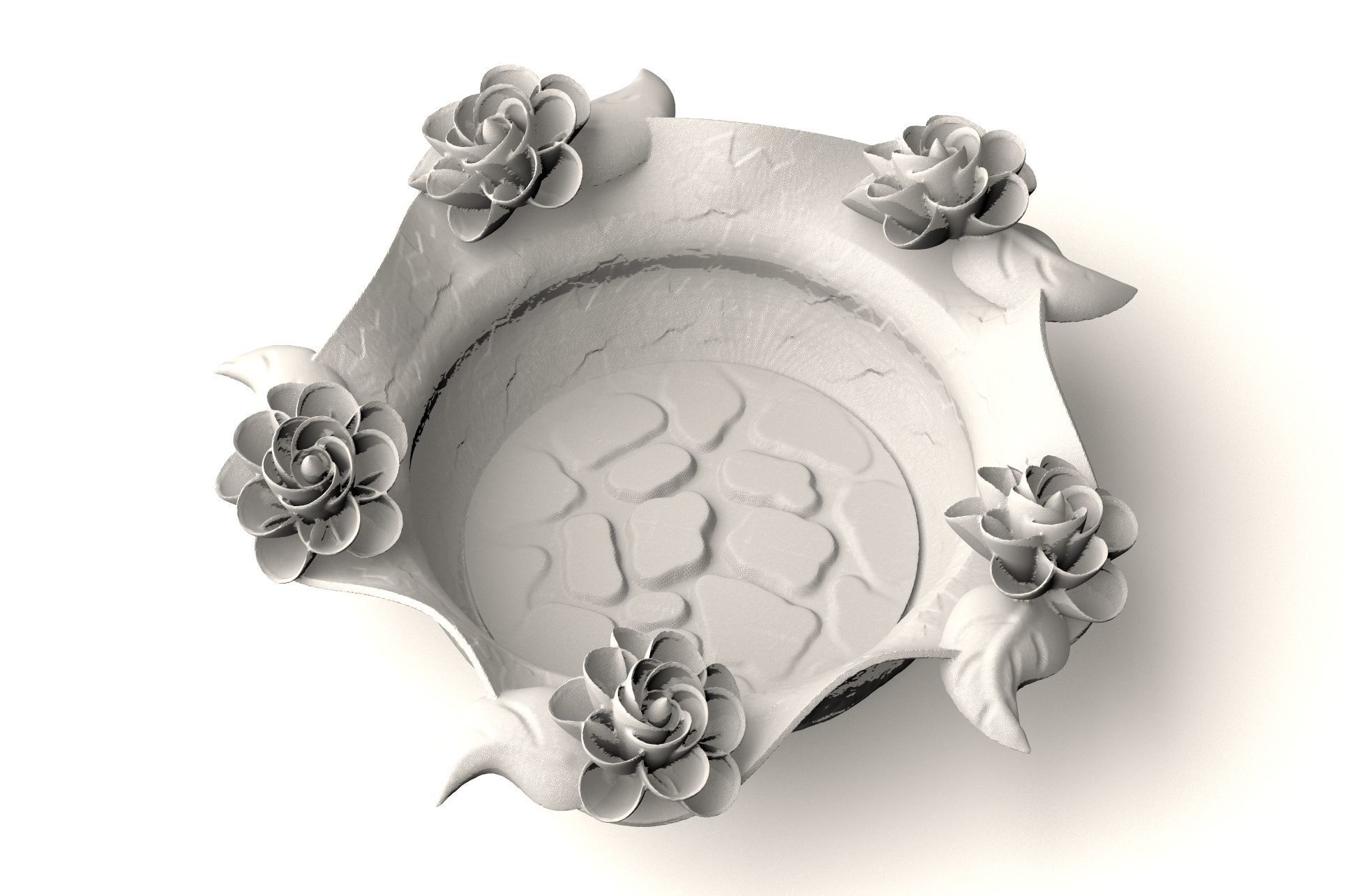 Creative CR 07 ashtray  3D print model_4