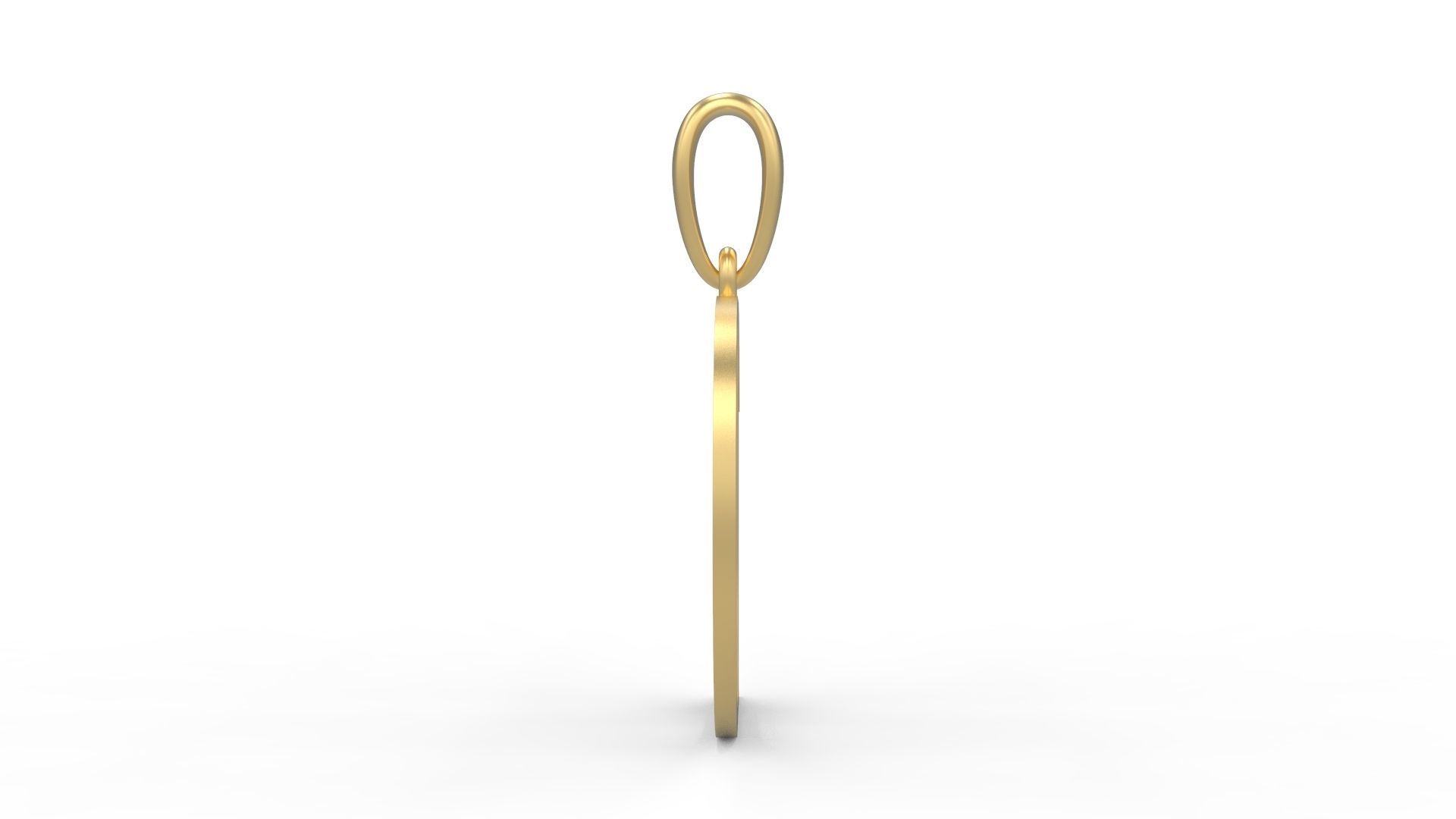 Initial Letters Pendant Cinzel Decorative D 3D print model_2