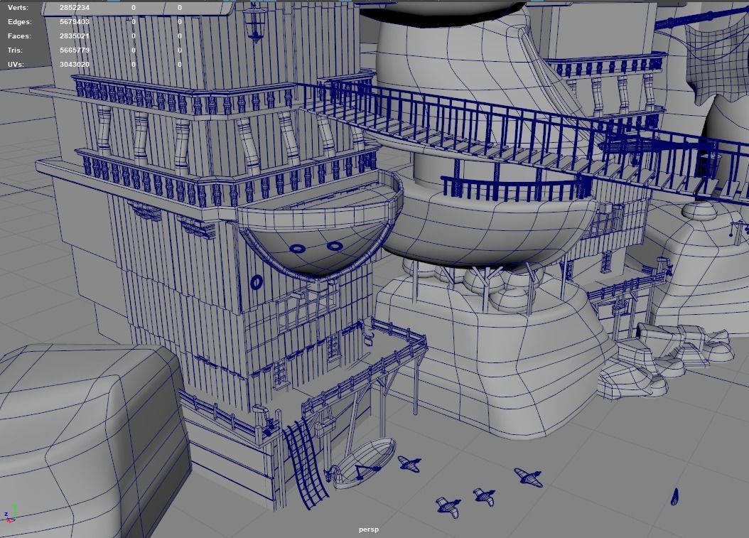 Bilgewater League of Legends Arcane 3D model_11