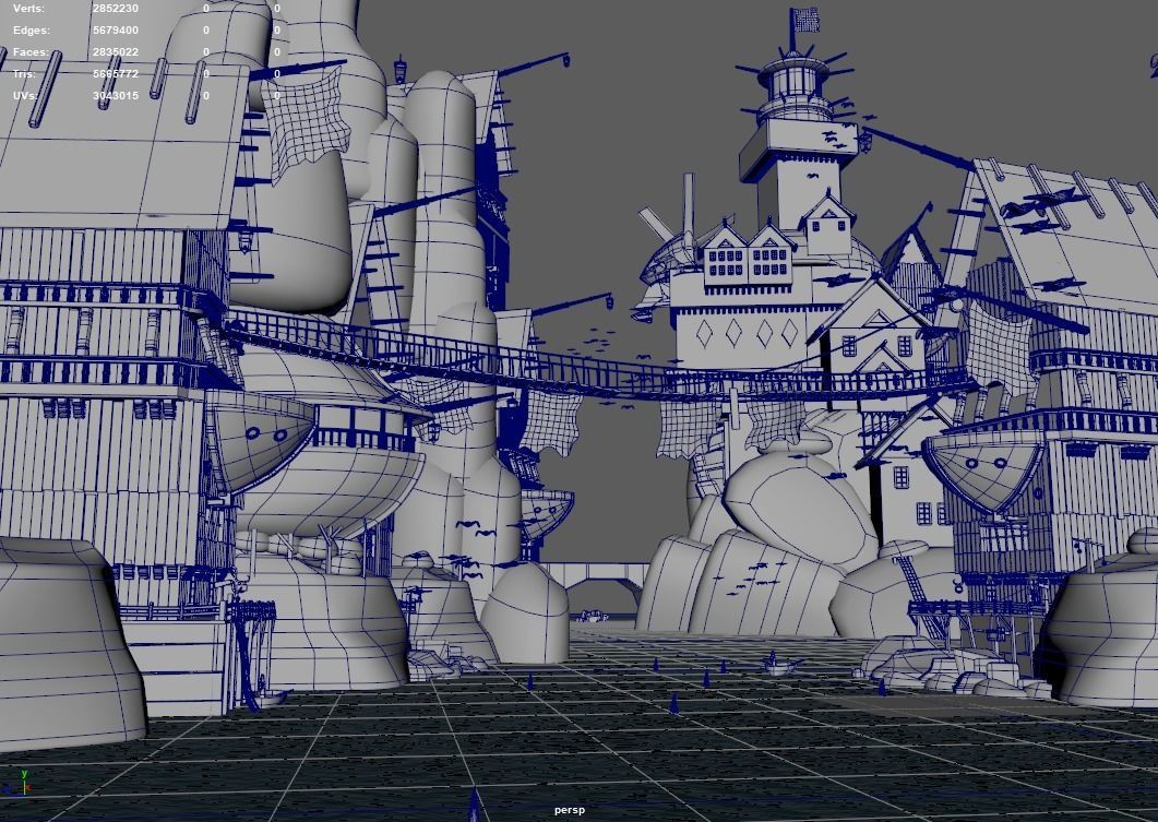 Bilgewater League of Legends Arcane 3D model_10