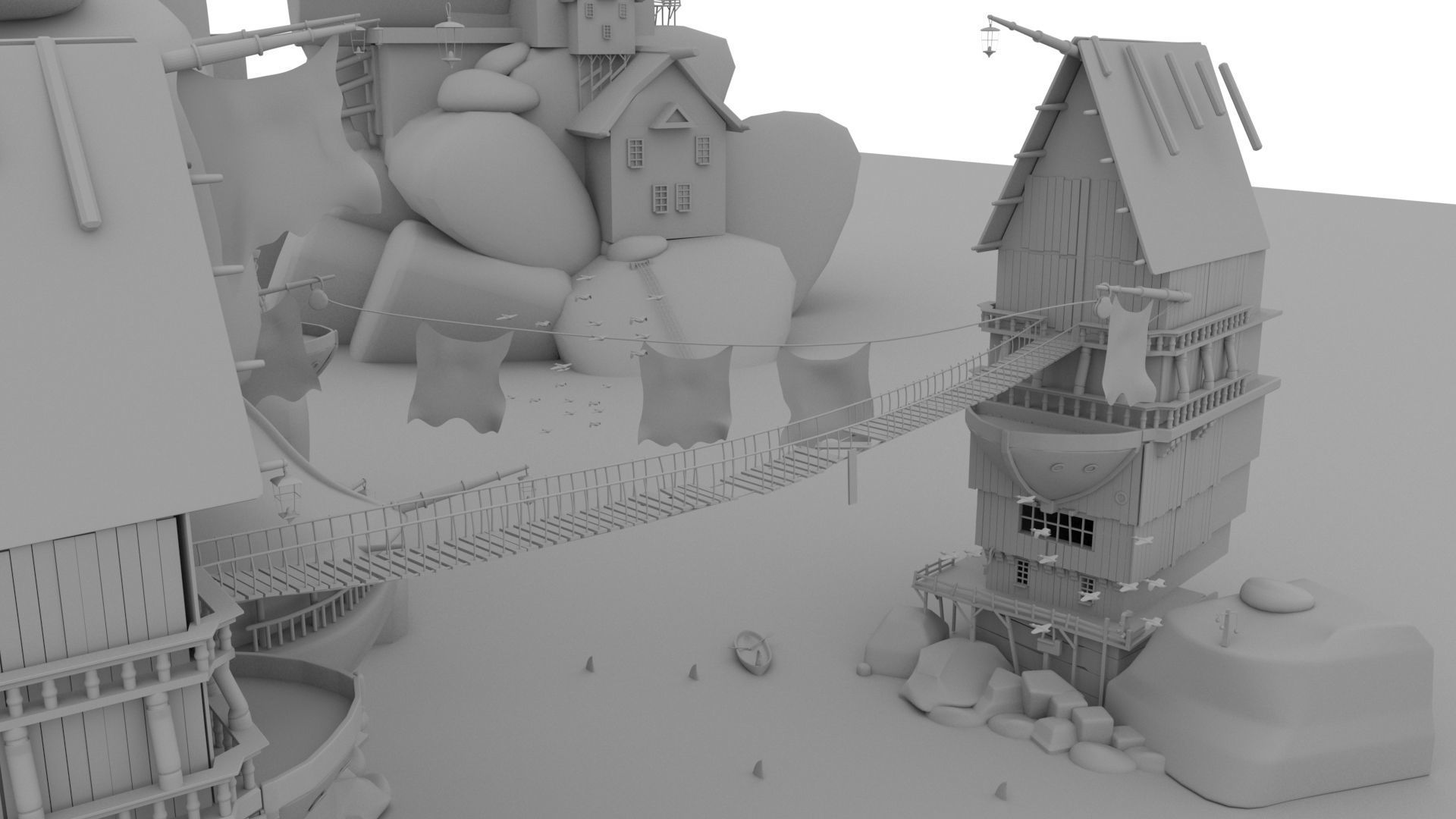 Bilgewater League of Legends Arcane 3D model_3