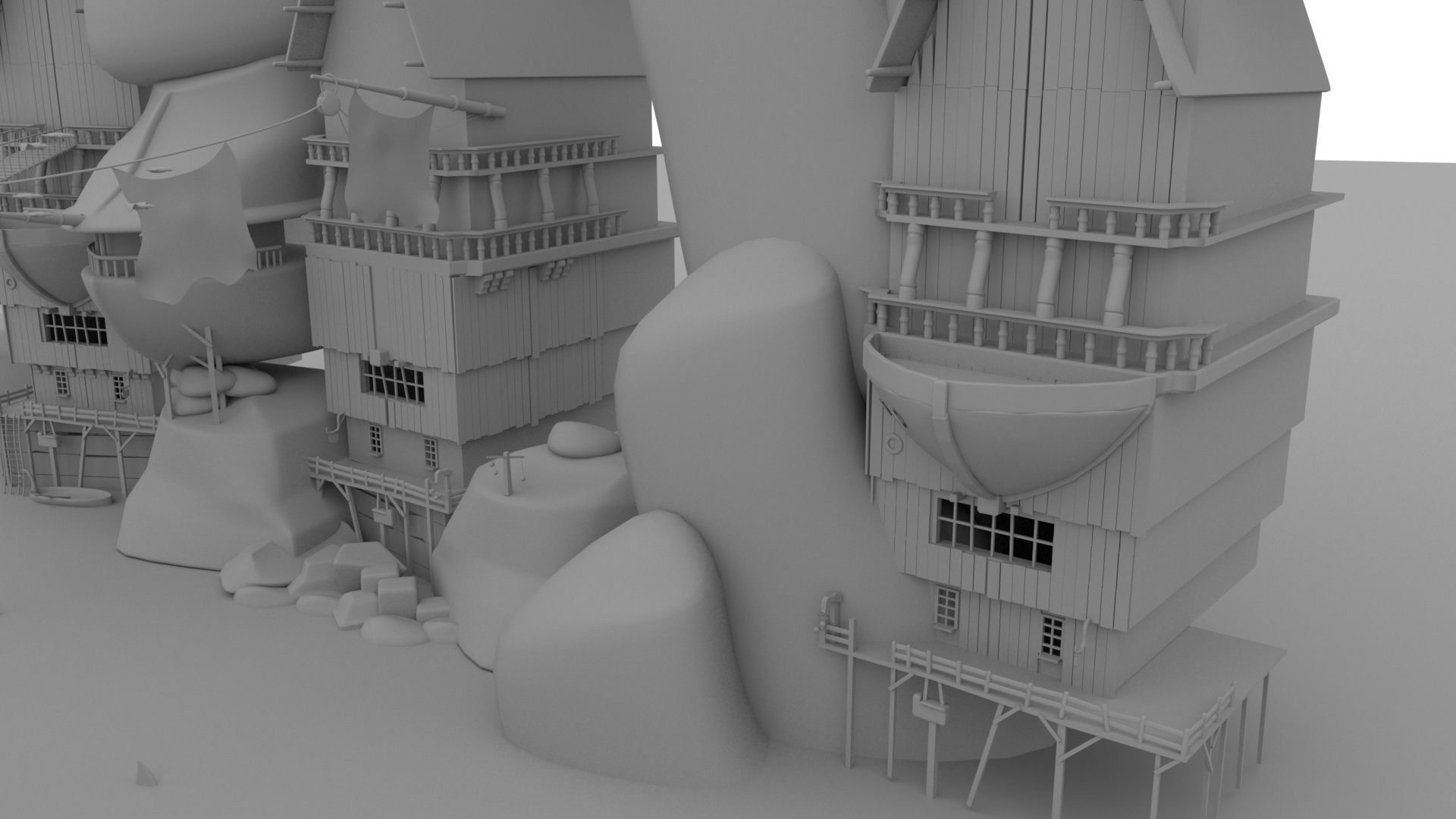 Bilgewater League of Legends Arcane 3D model_4