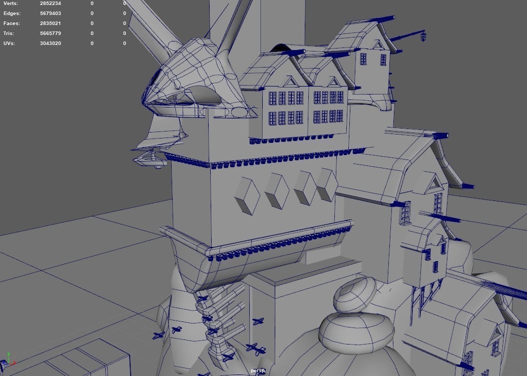 Bilgewater League of Legends Arcane 3D model_15