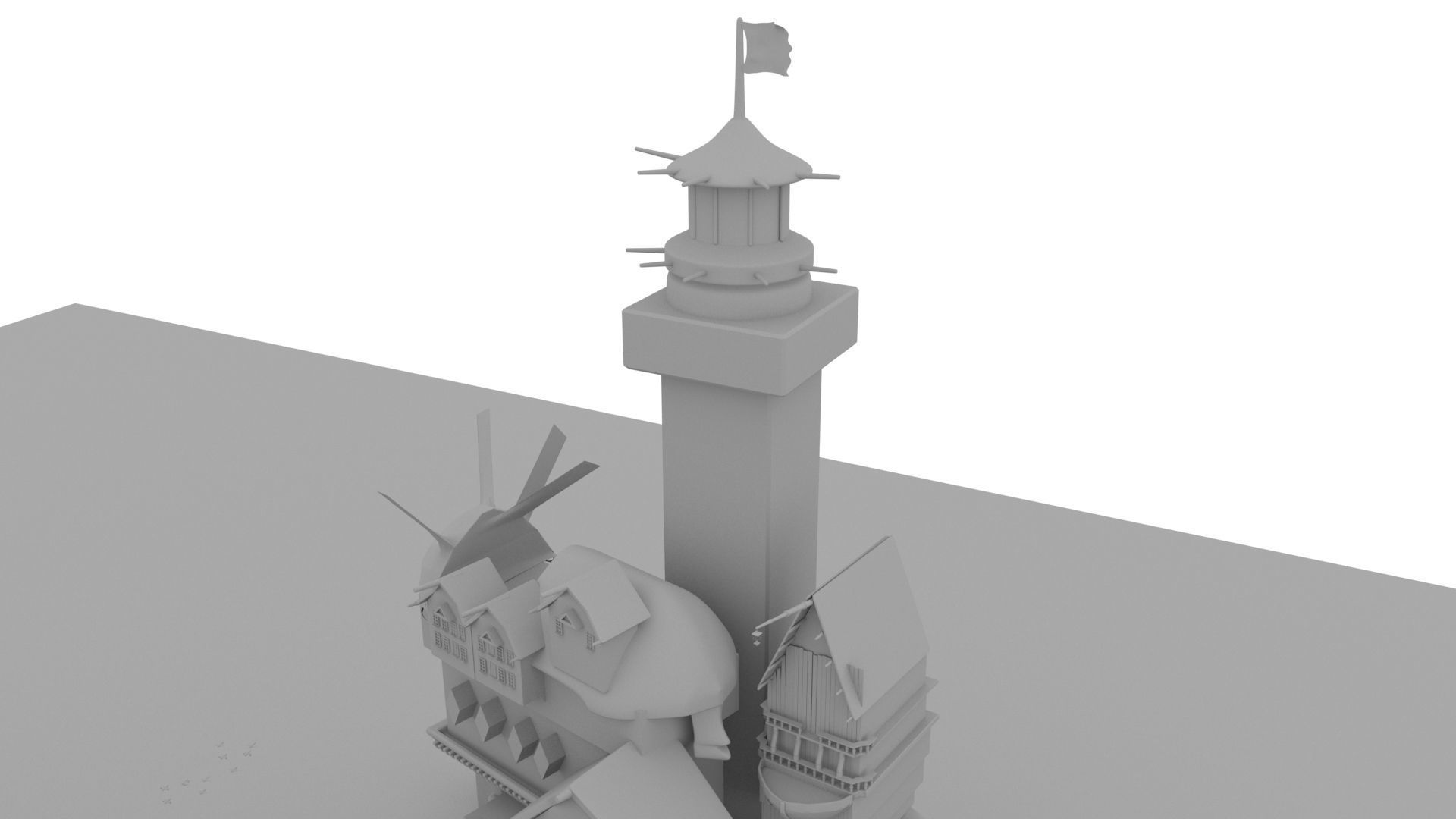 Bilgewater League of Legends Arcane 3D model_6