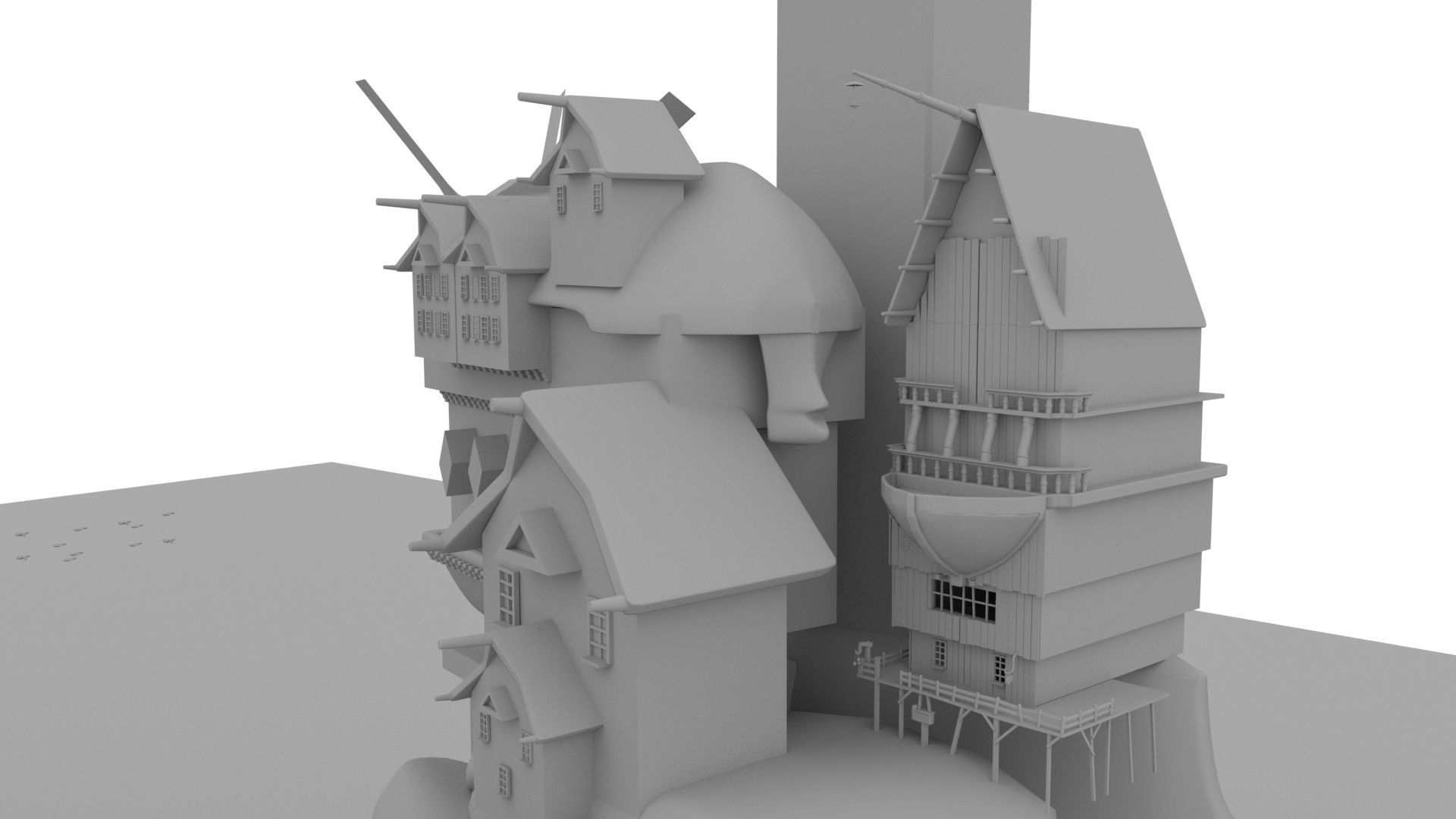 Bilgewater League of Legends Arcane 3D model_8