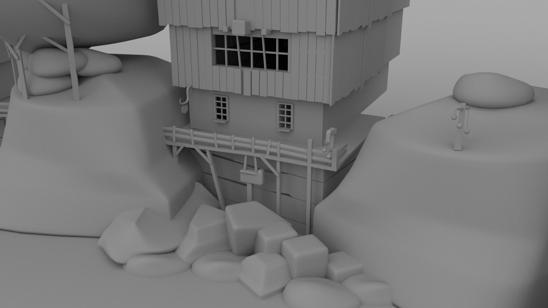 Bilgewater League of Legends Arcane 3D model_7