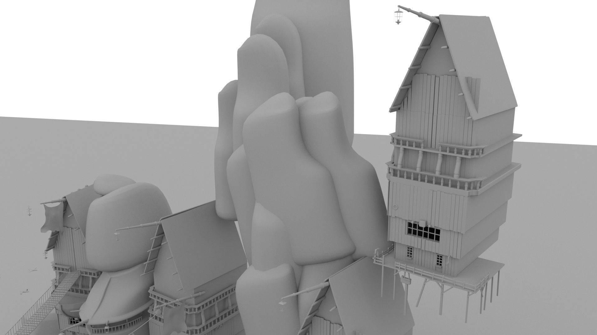 Bilgewater League of Legends Arcane 3D model_5