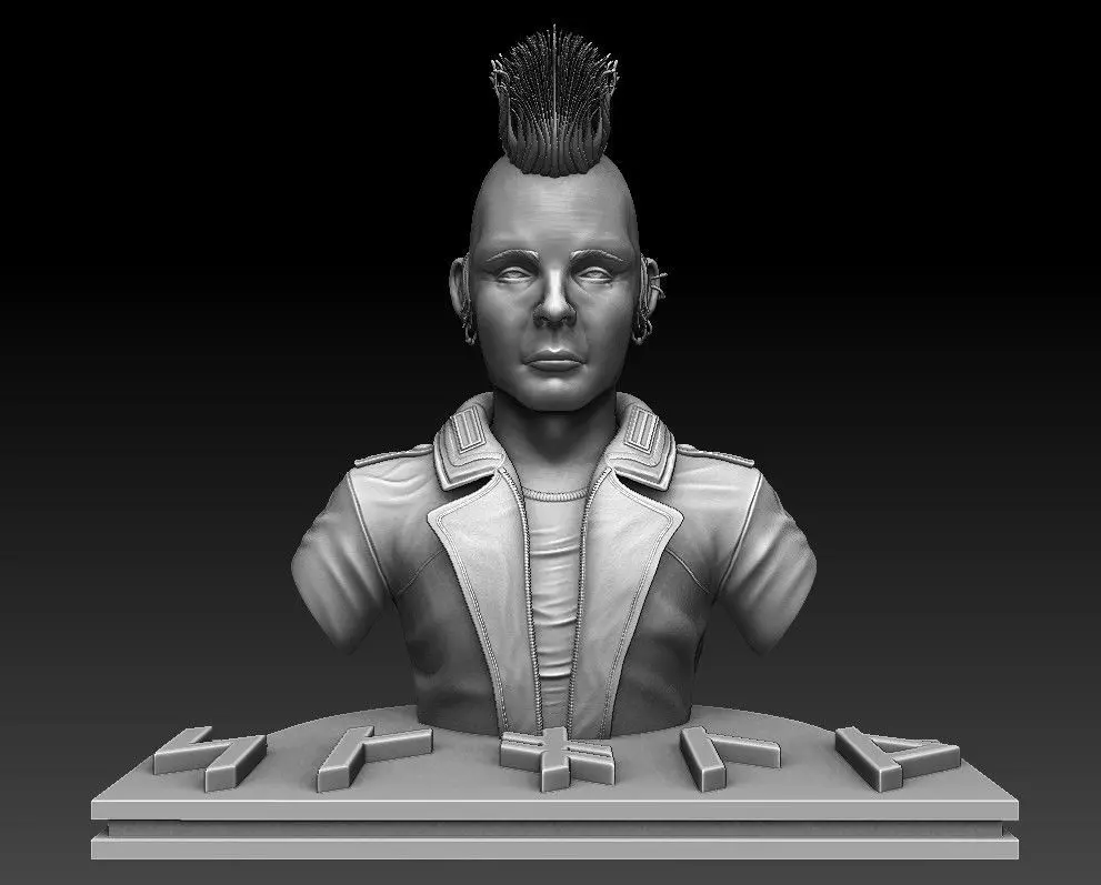 Tim Skold 3D print model 3D model 3D printable | CGTrader