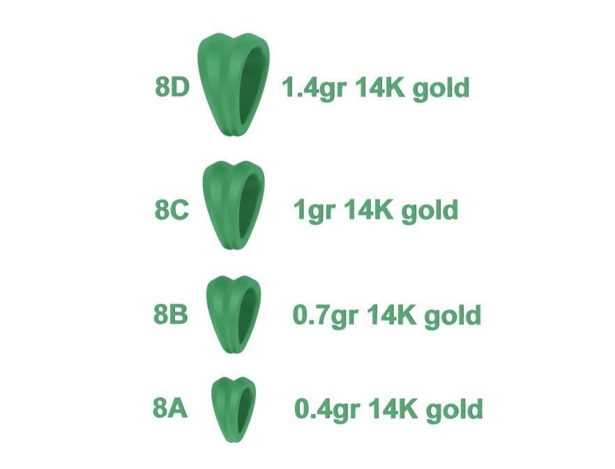 32 TAPERED BAILS PACKAGE for Pendants Necklaces  3D Model Collection_82