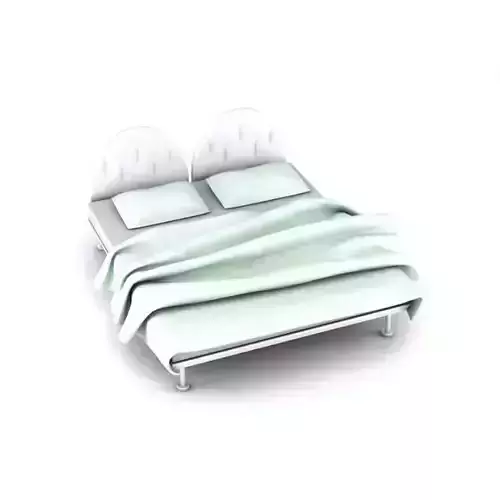 White Modern Bed
