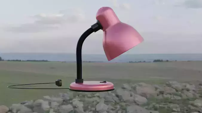 Desk Lamp - GloboStar Student 3D model