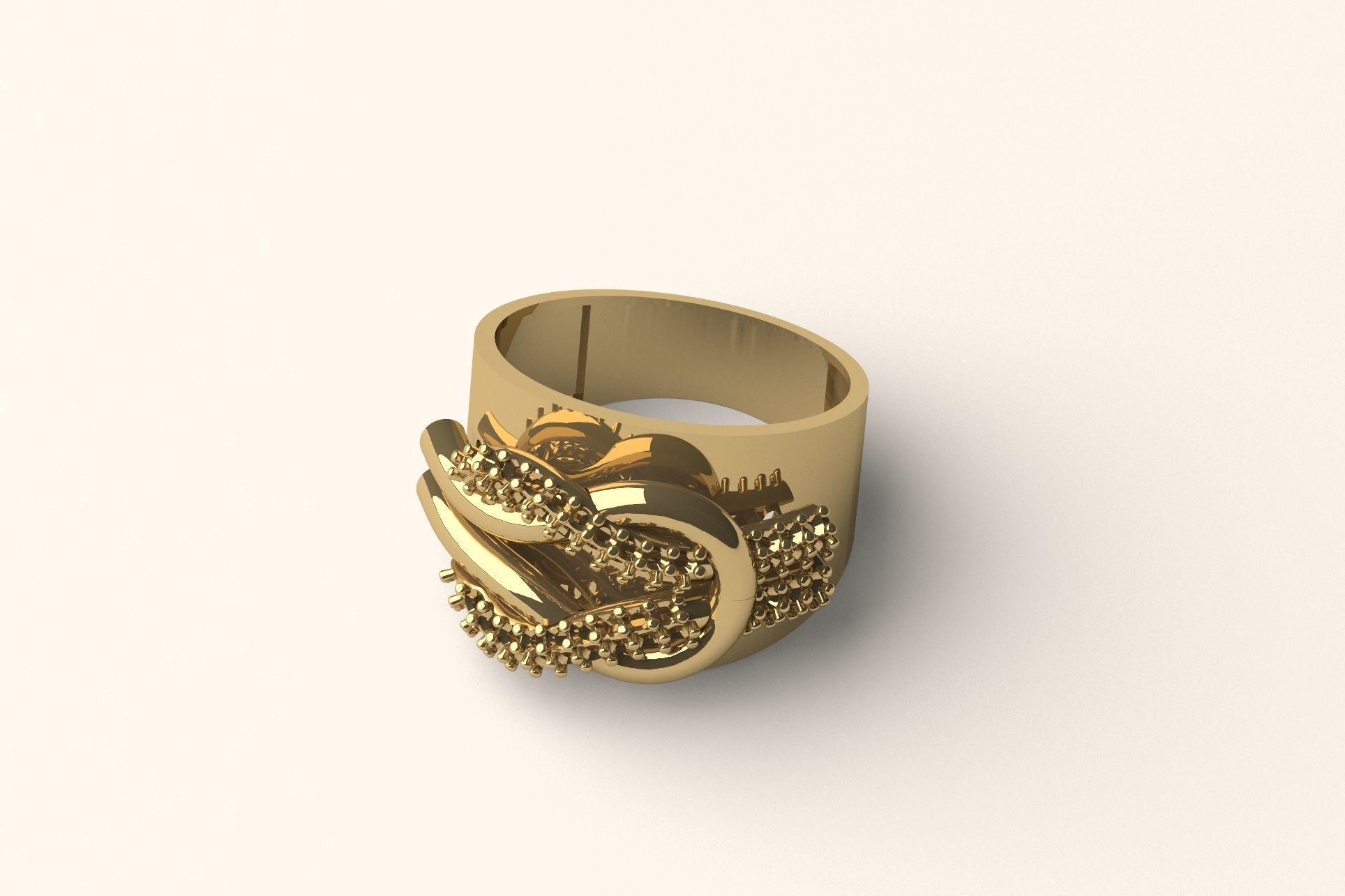 Ring R 50 3D print model_1