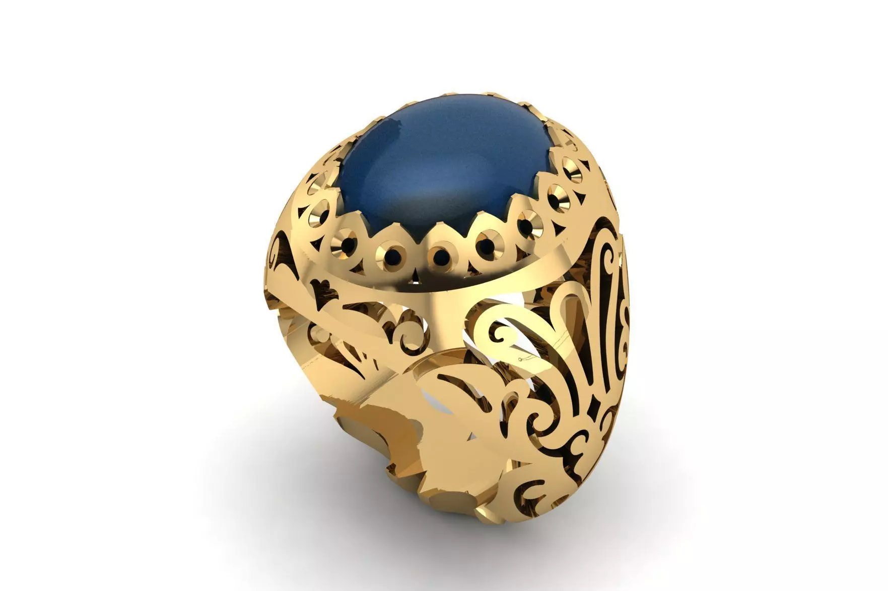 Ring R 52 3D print model_0