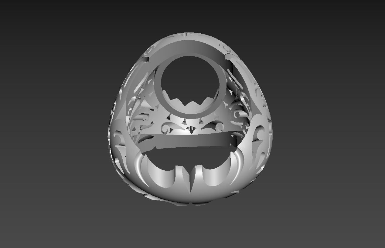 Ring R 52 3D print model_8