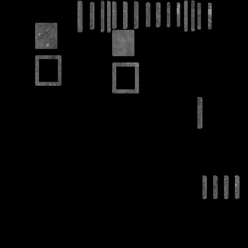 Bookcase 1 with marble shelves Low-poly 3D model_15