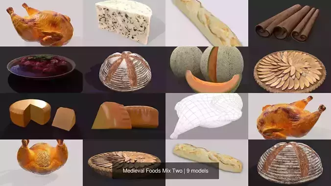 Medieval Foods Mix Two