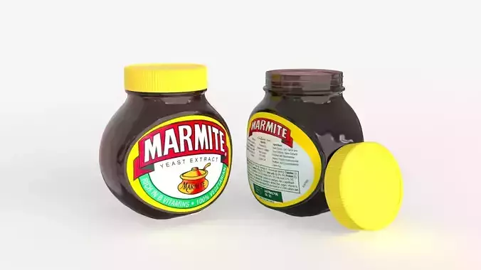 Marmite Jar 3D model