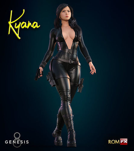 Kyana For G8F And G81F 3D model