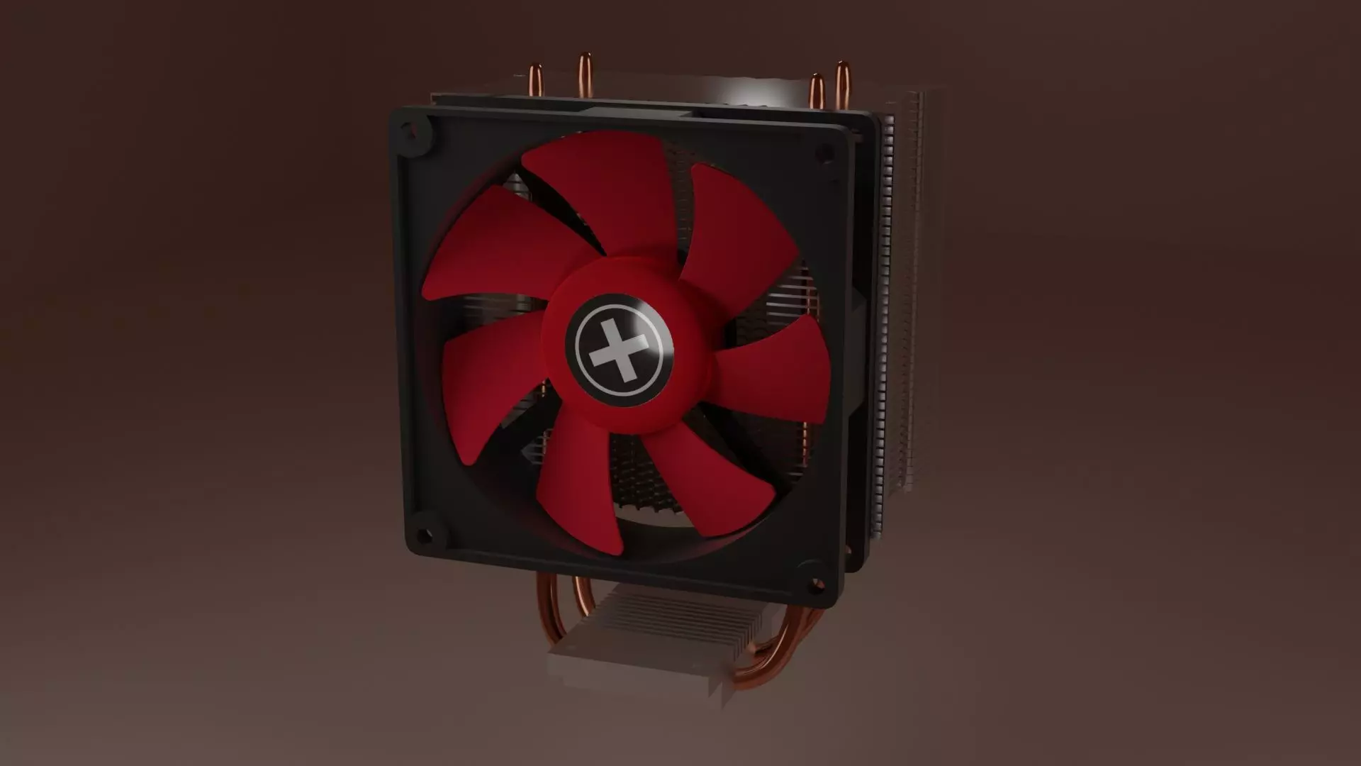 PC Cooler Xilence 3D model_0