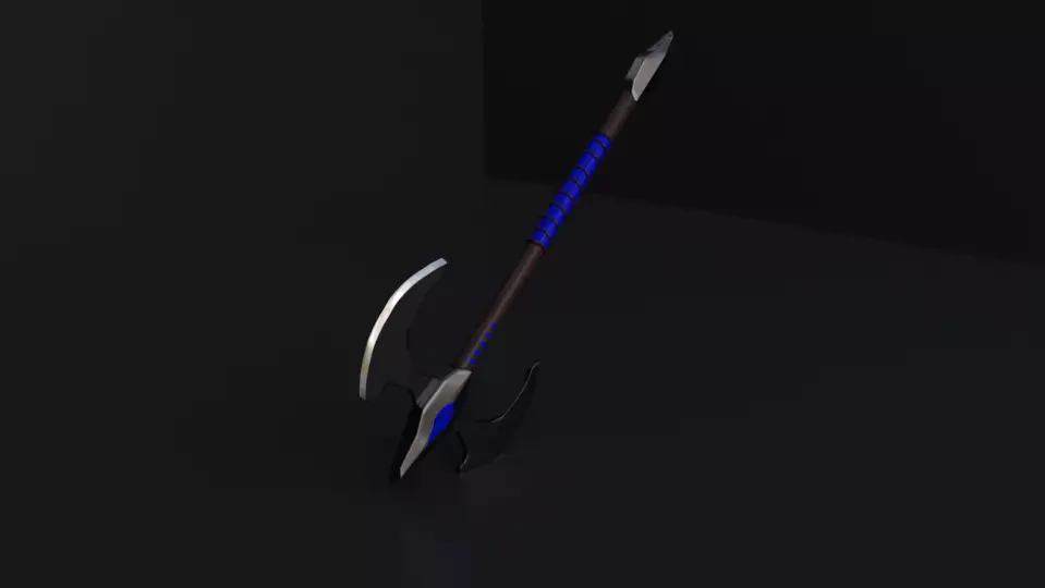 Axe 3d model sword with handle Free 3D model