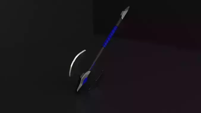 Axe 3d model sword with handle Free 3D model