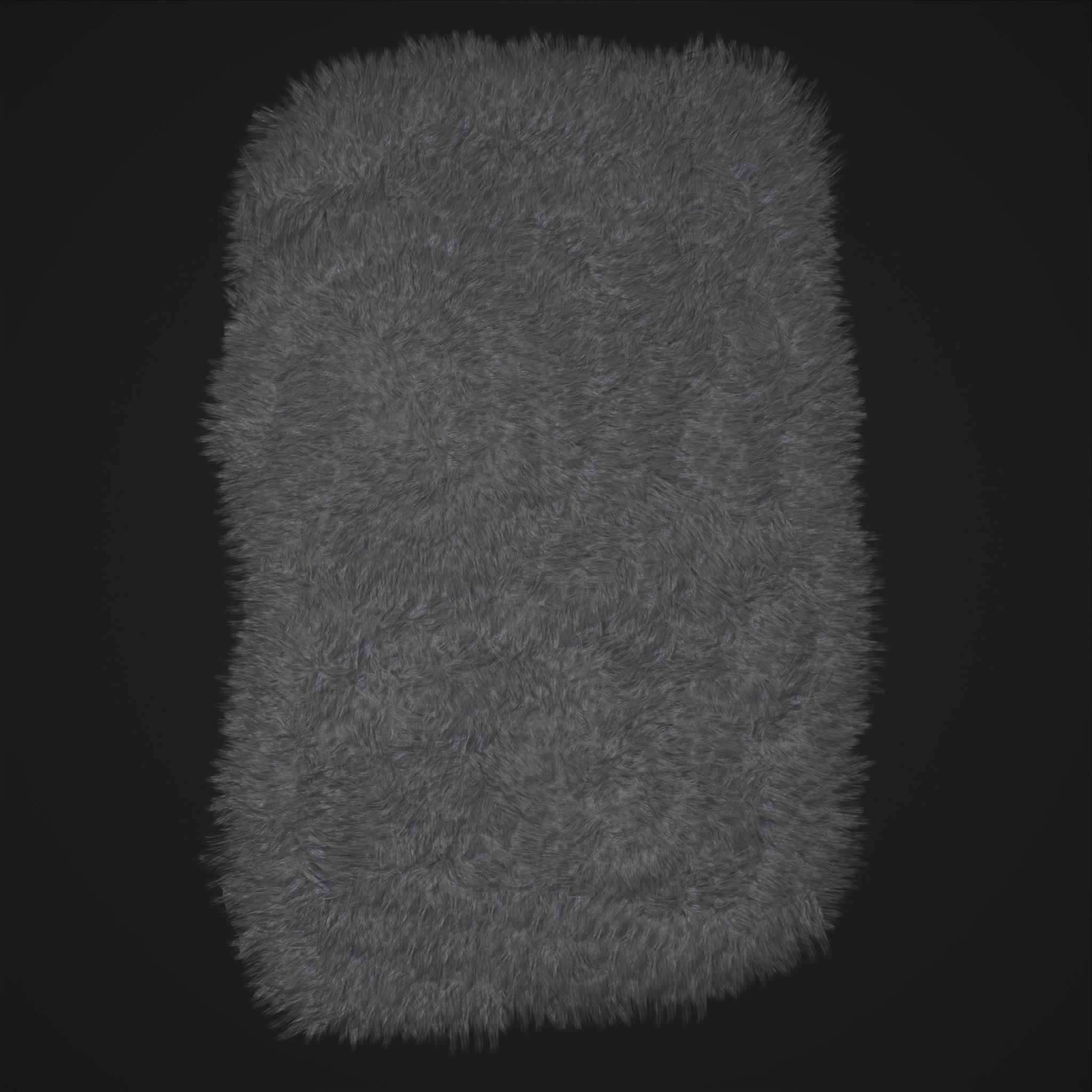 Viking Style Furs Grey and Spotted 3D Model Collection_14