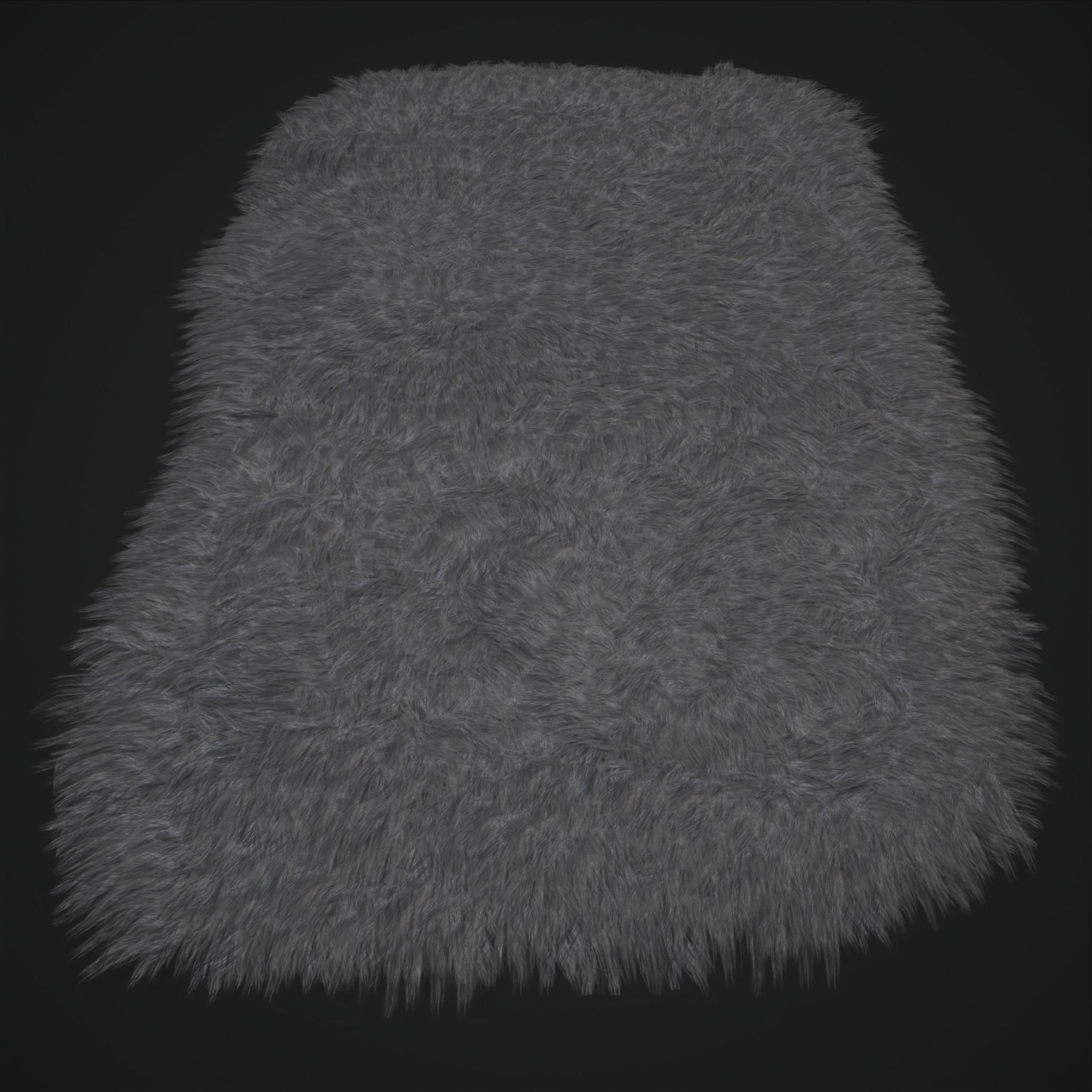 Viking Style Furs Grey and Spotted 3D Model Collection_18